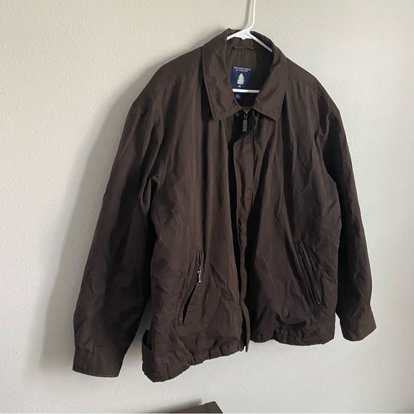 Roundtree and Yorke Mens Outdoor Brown Heavy Jacket XL - Picture 2 of 9